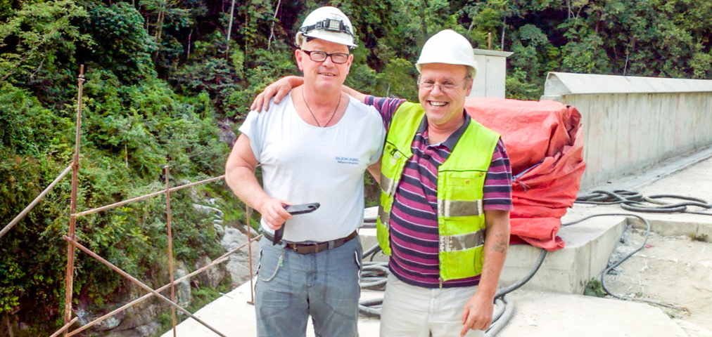 Installation of hydroelectric plant, Kremsmueller