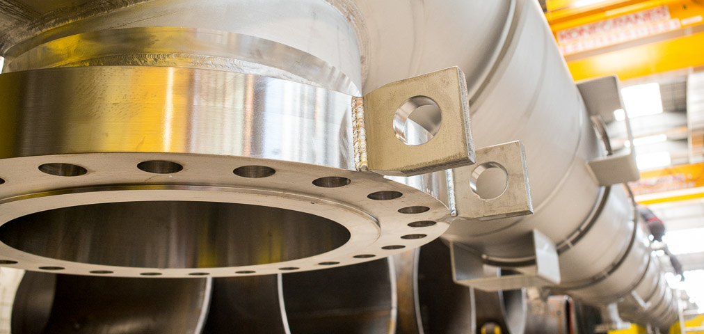 Kremsmueller column fittings, production Steinhaus