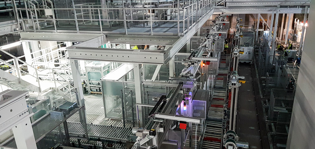Order picking machines installation Kremsmueller