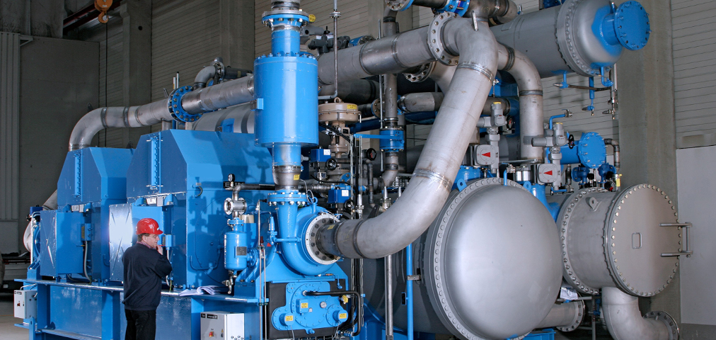 Fertigung einer Wärmepumpe