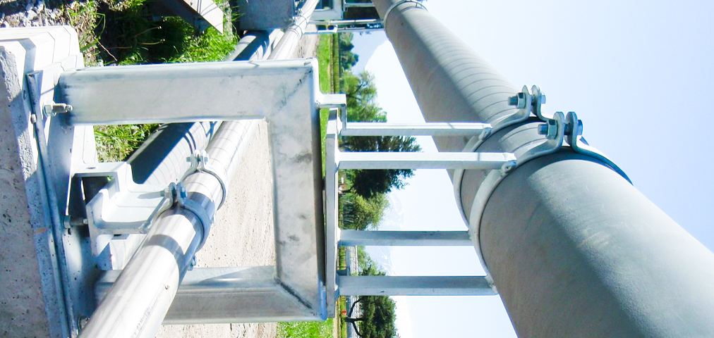 Overground pipe