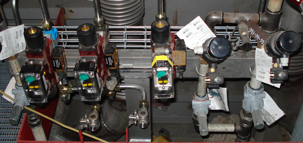 Safety at a walking-beam furnace