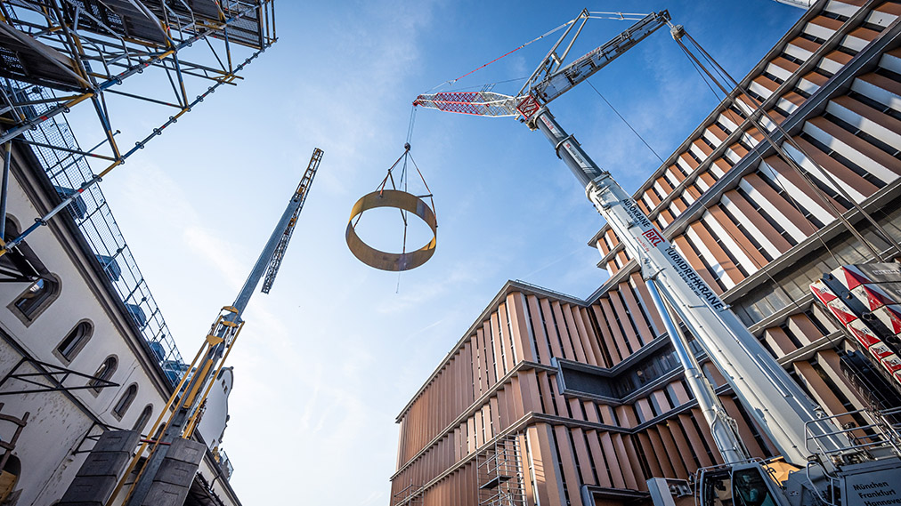 Fernheizkraftwerk Würzburg Wärmespeicher Industriemontage