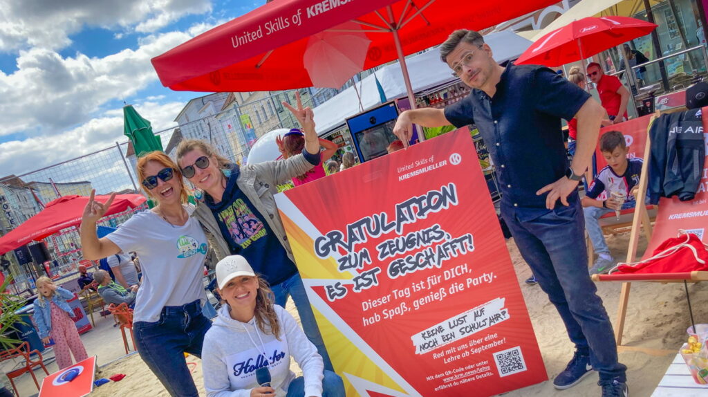 Zeugnisaktion Wels Schulschluss - Kremsmüller Schools Out Day